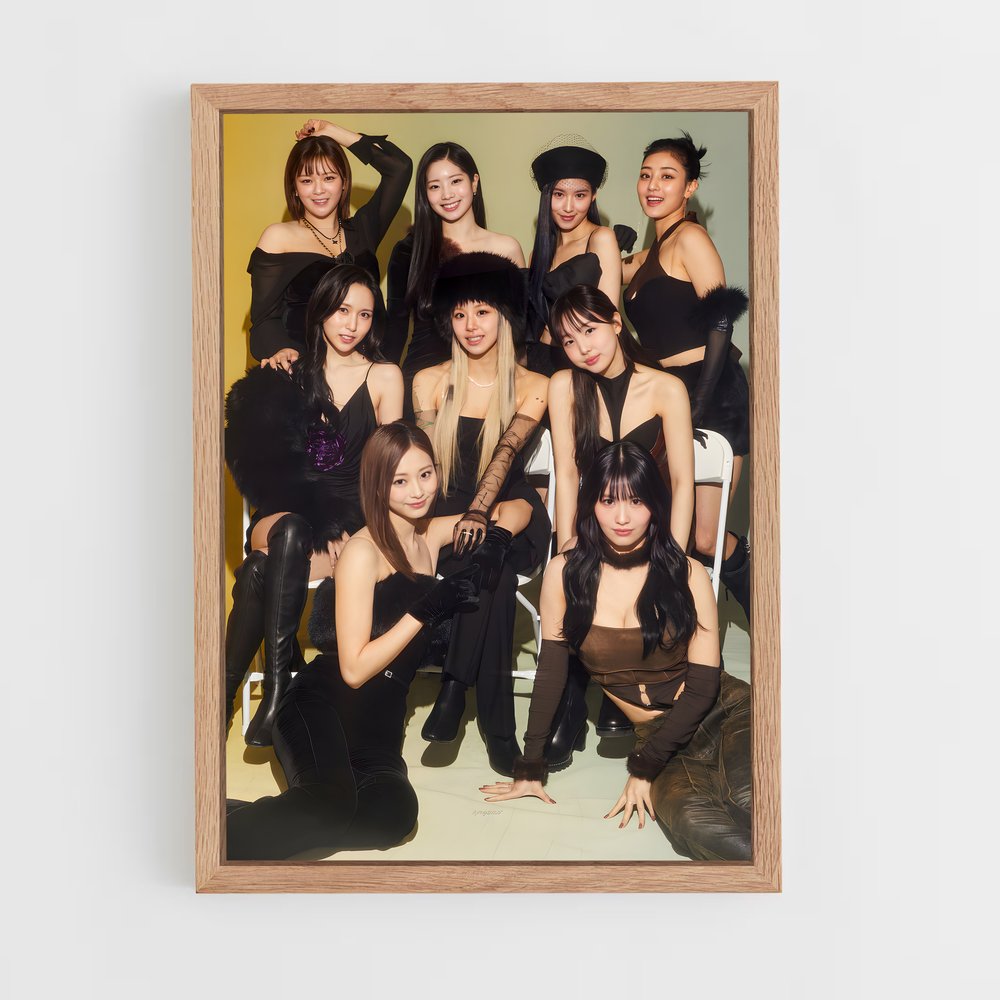 twice-7 cadre Bois clair