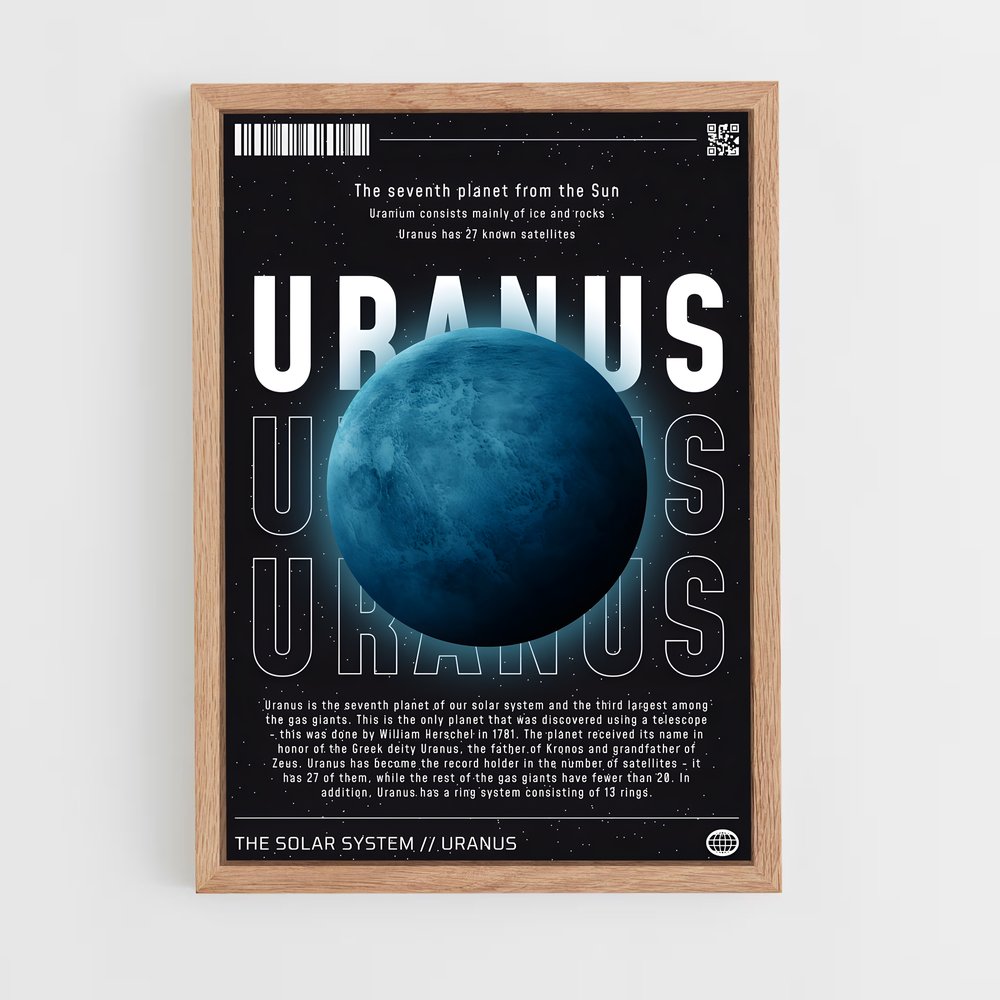 uranus-3 cadre Bois clair