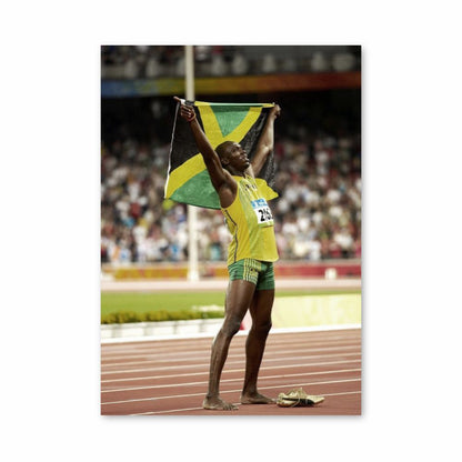 Poster Usain Bolt Jamaïque