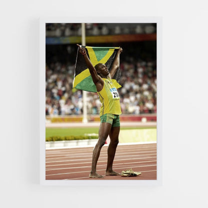 Poster Usain Bolt Jamaïque