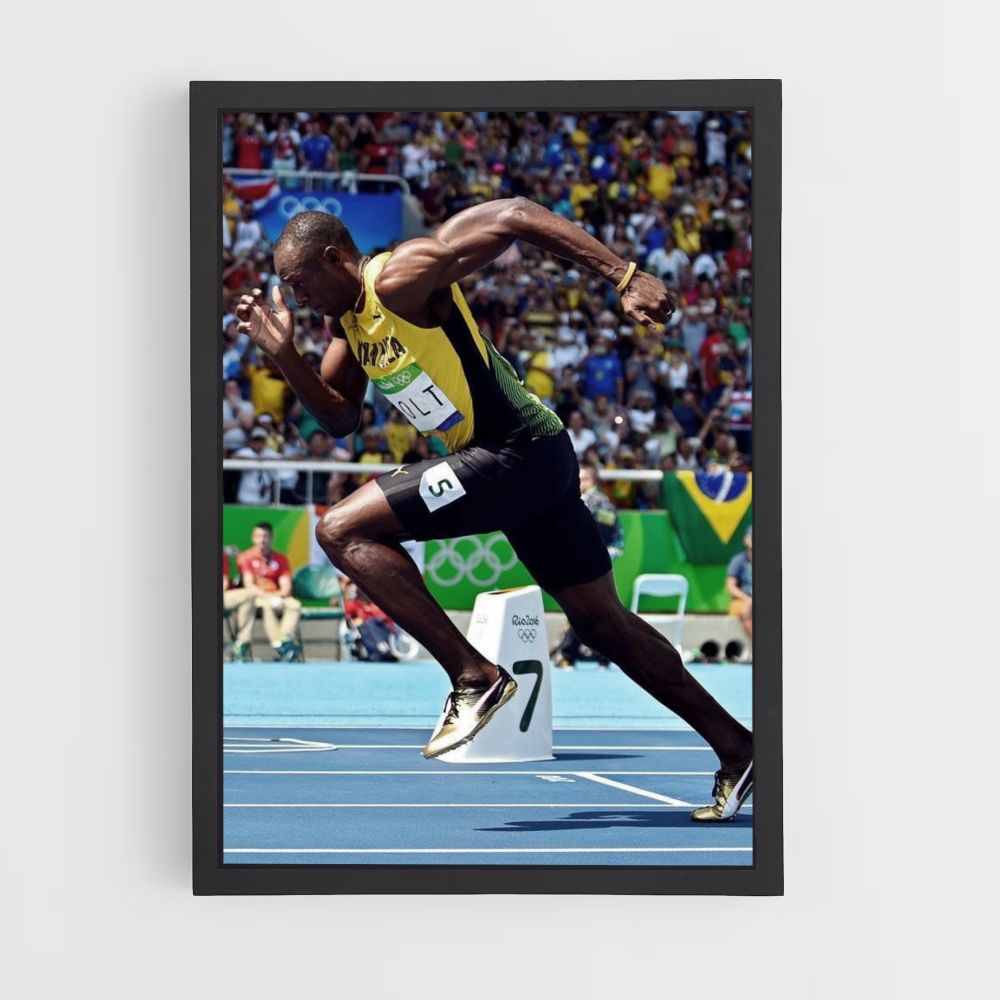 Poster Usain Bolt Sprint