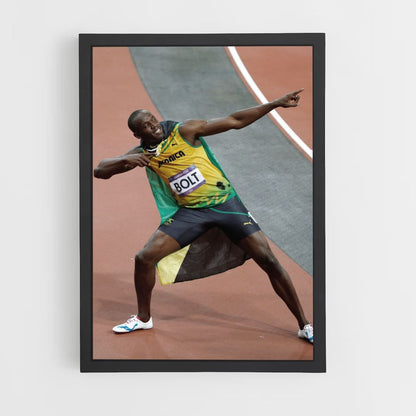 Poster Usain Bolt Célébration