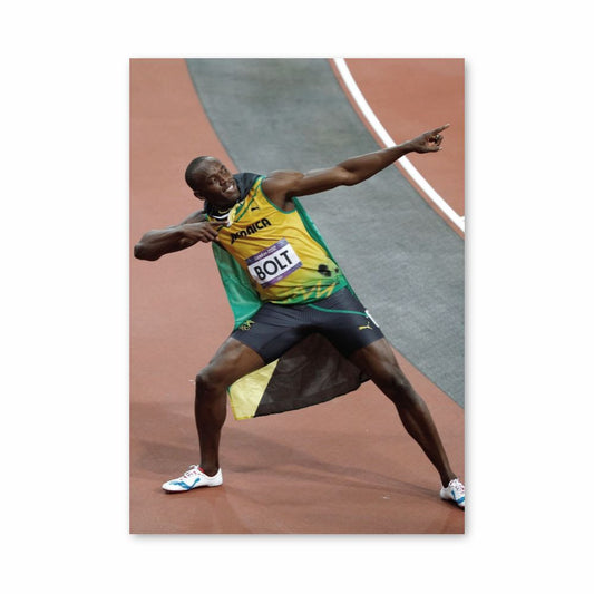 Poster Usain Bolt Célébration