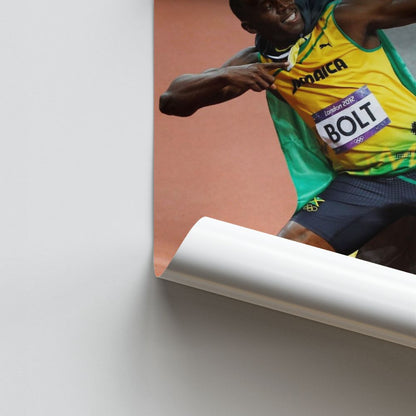 Poster Usain Bolt Célébration