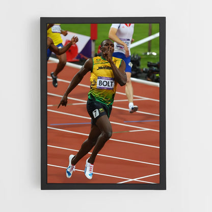 usain-bolt-8 cadre Noir