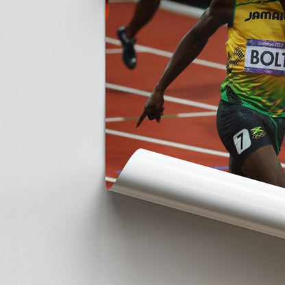 Poster Usain Bolt Course