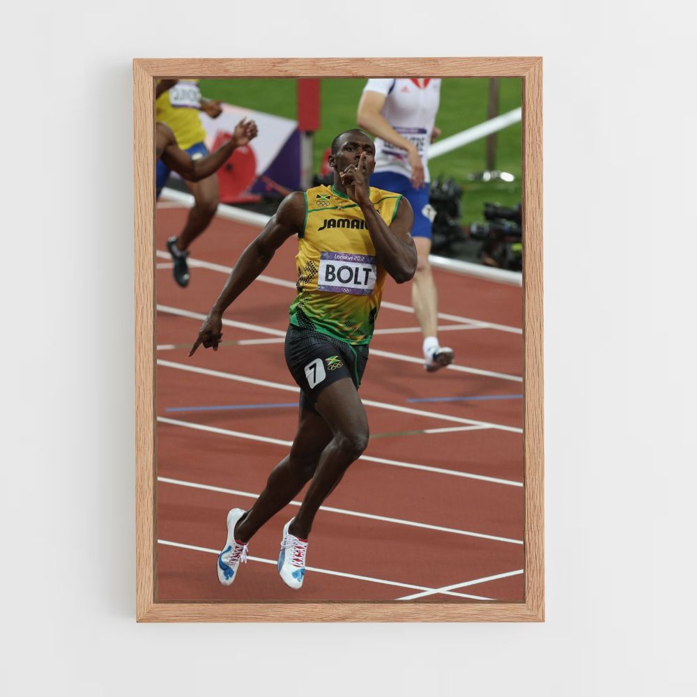 Poster Usain Bolt Course