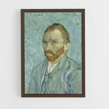 van-gogh-2 cadre Bois foncé