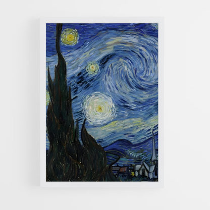 van-gogh-4 cadre Blanc
