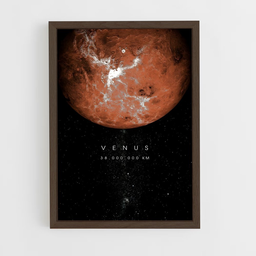 venus-11 cadre Bois foncé