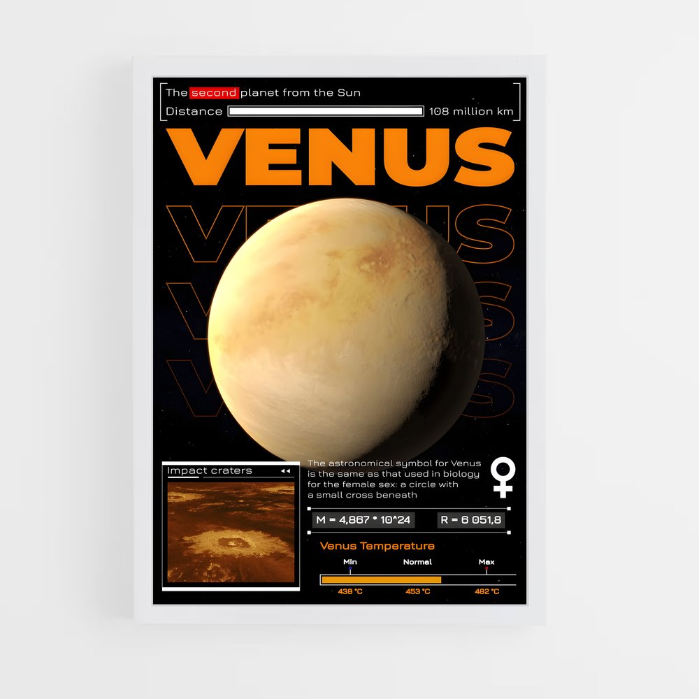 venus-2 cadre Blanc