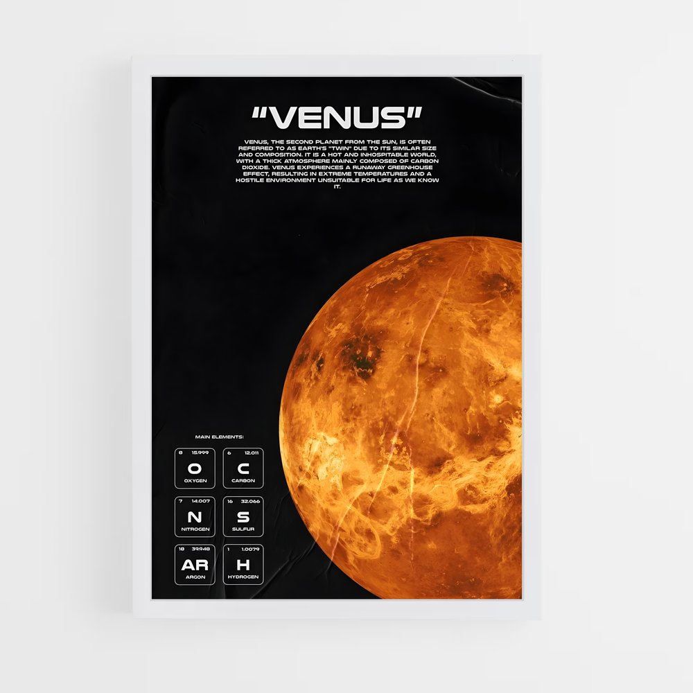 venus-5 cadre Blanc