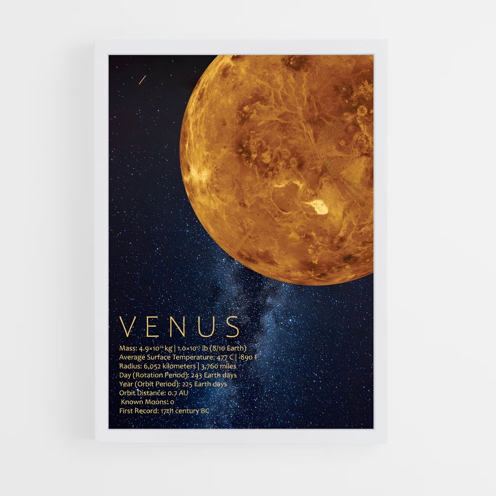venus-6 cadre Blanc