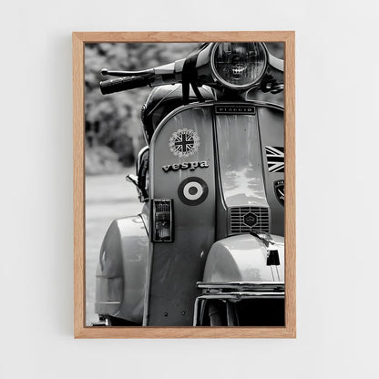 vespa-11 cadre Bois clair