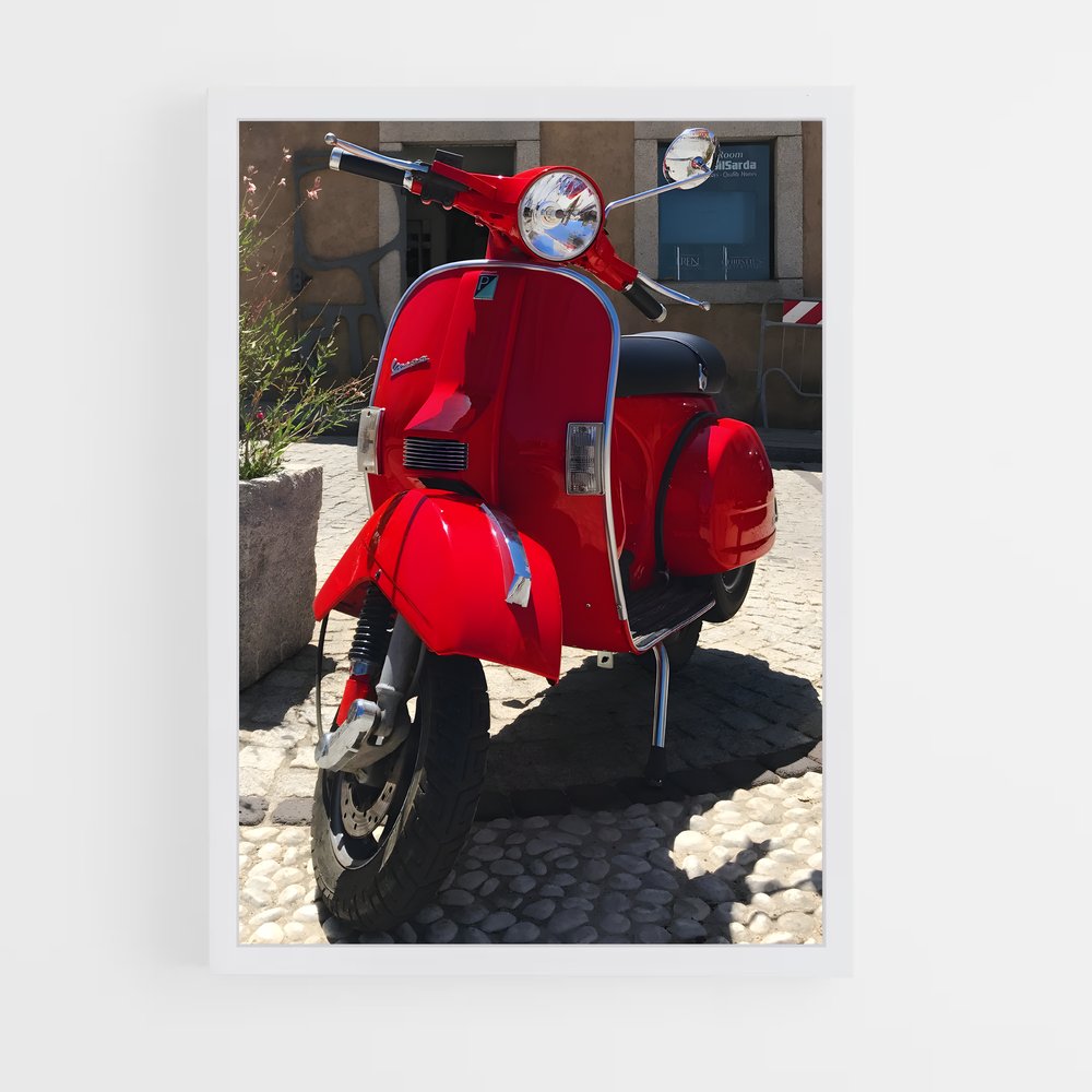 vespa-13 cadre Blanc