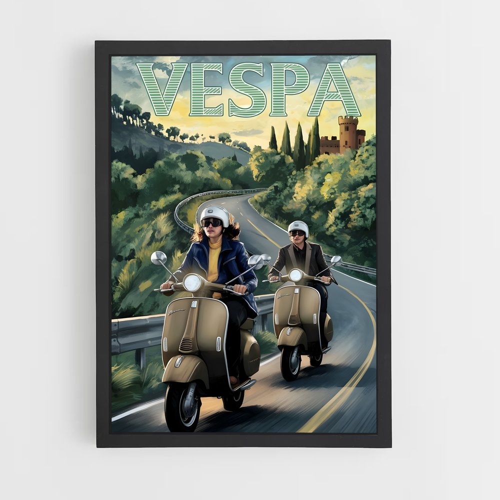 vespa-5 cadre Noir