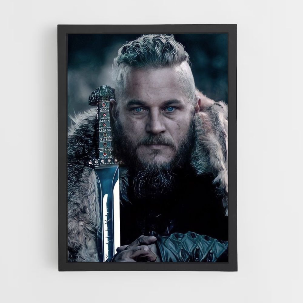 Poster Couteau Vikings