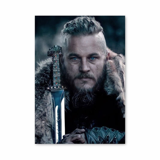 Poster Couteau Vikings