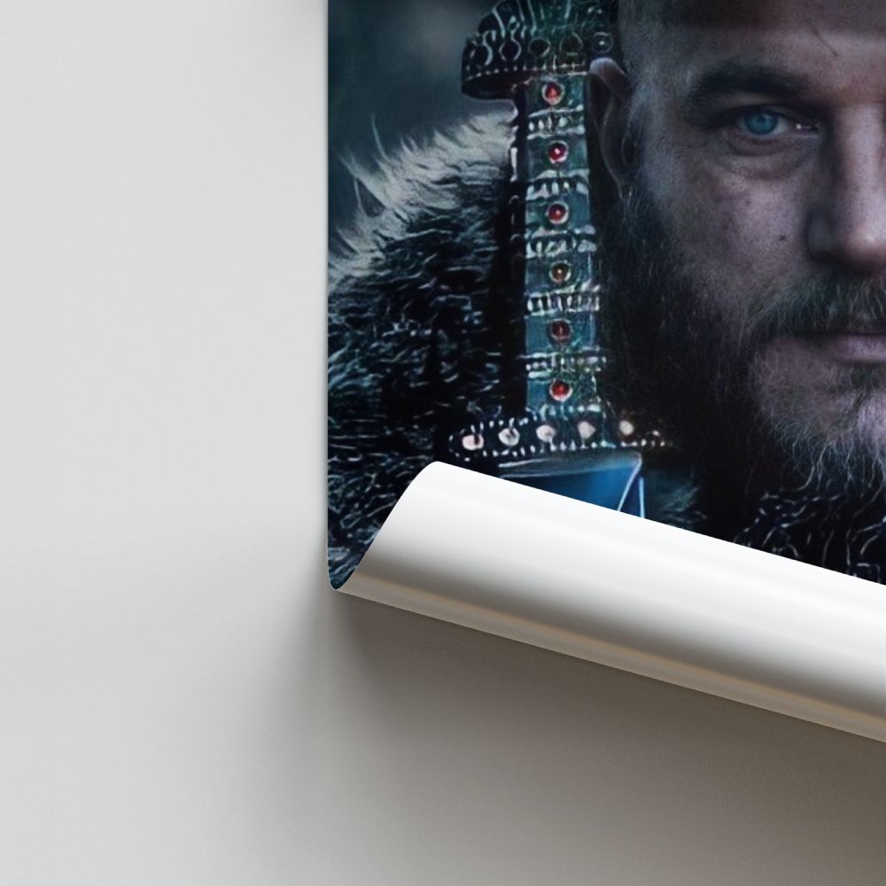 Poster Couteau Vikings