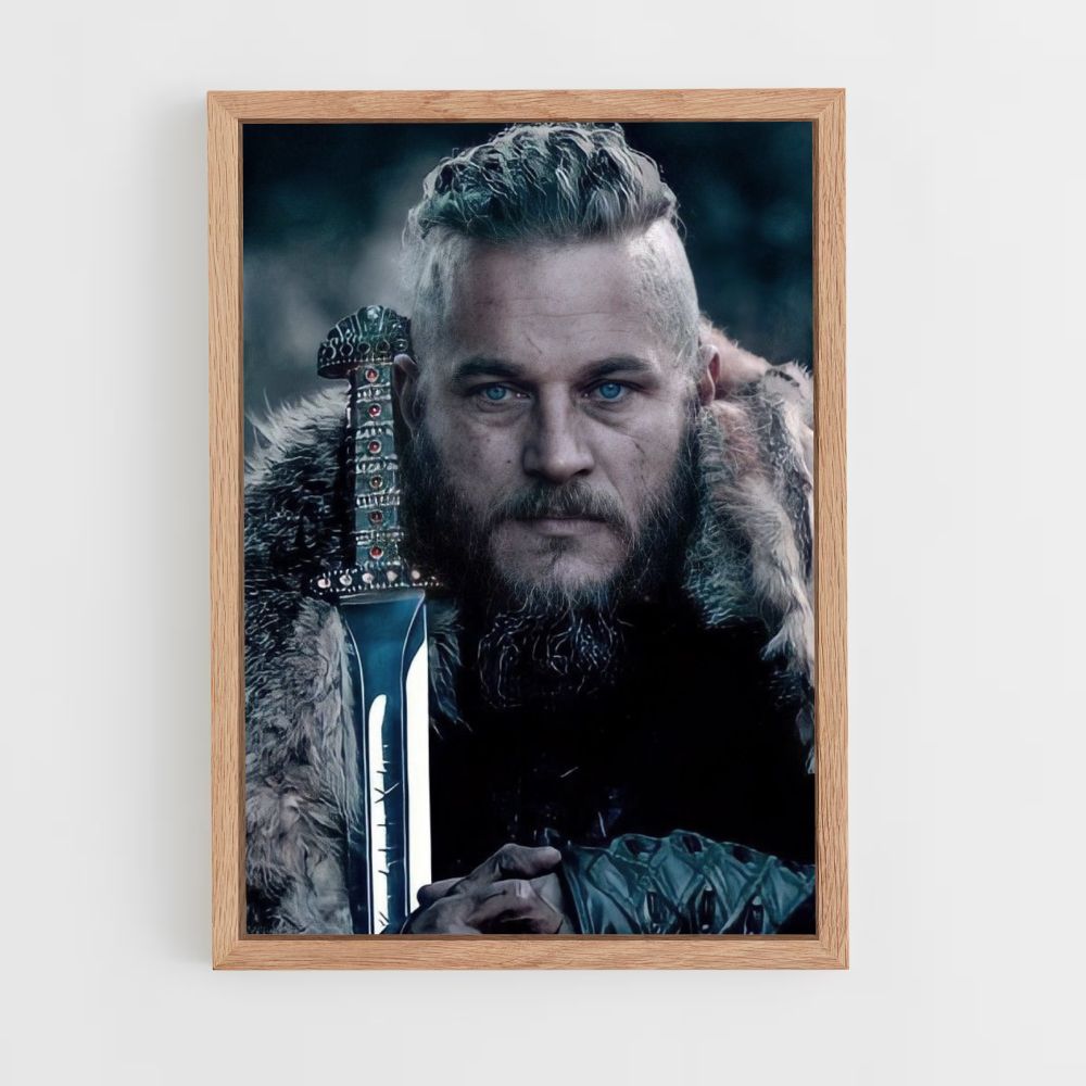 Poster Couteau Vikings