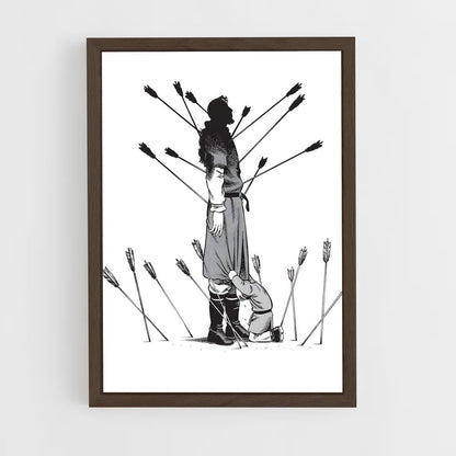 vinland-saga-10 cadre Bois foncé