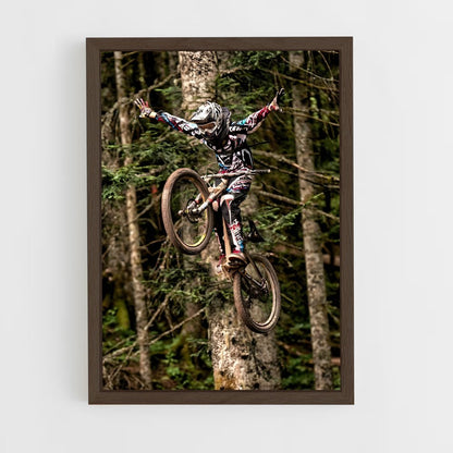 vtt-10 cadre Bois foncé