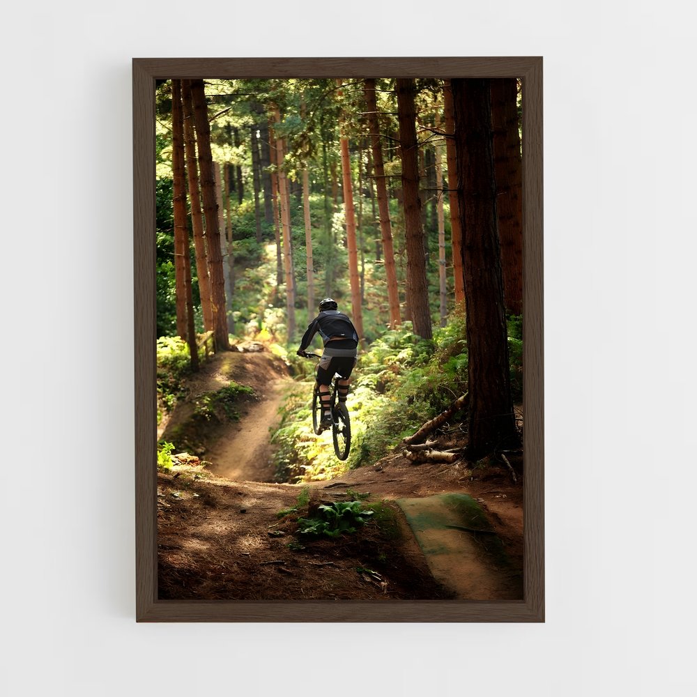 vtt-12 cadre Bois foncé