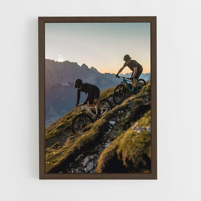vtt-9 cadre Bois foncé
