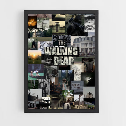 walking-dead-1 cadre Noir