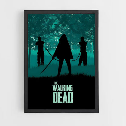 walking-dead-10 cadre Noir