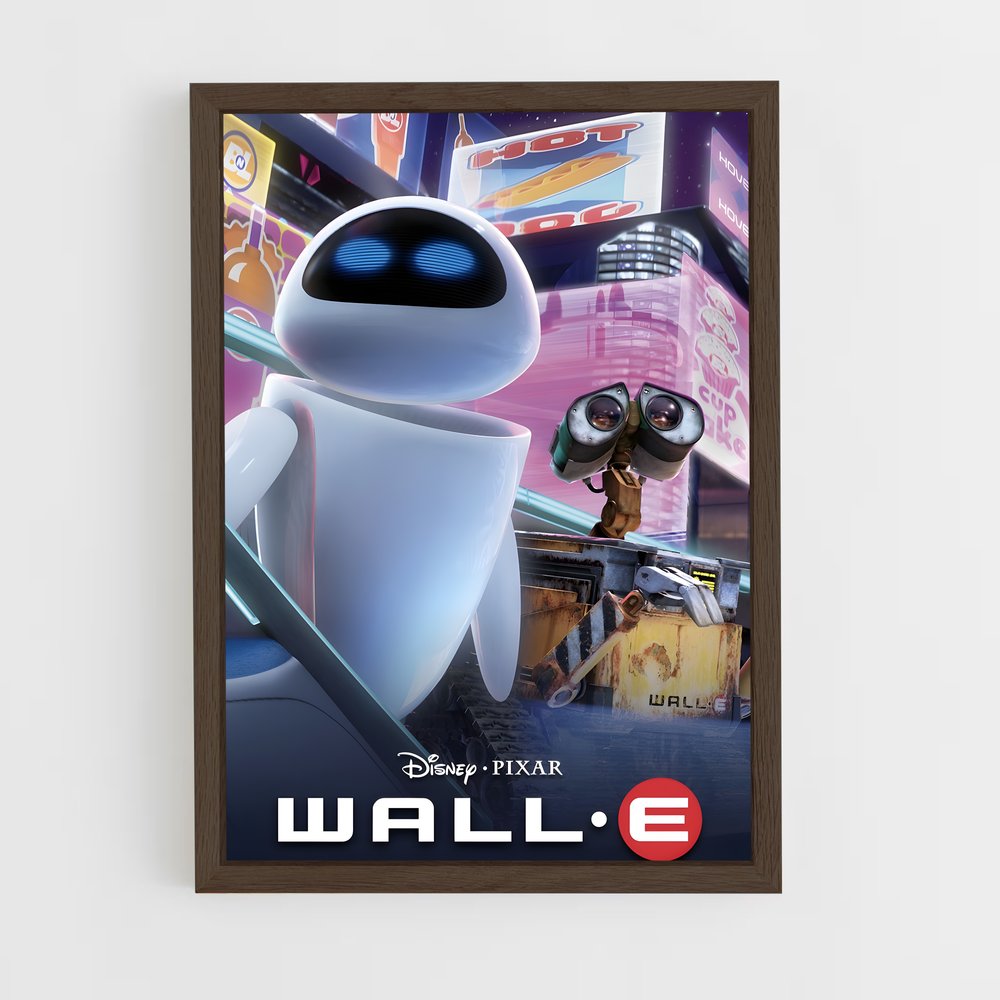 walle-2 cadre Bois foncé