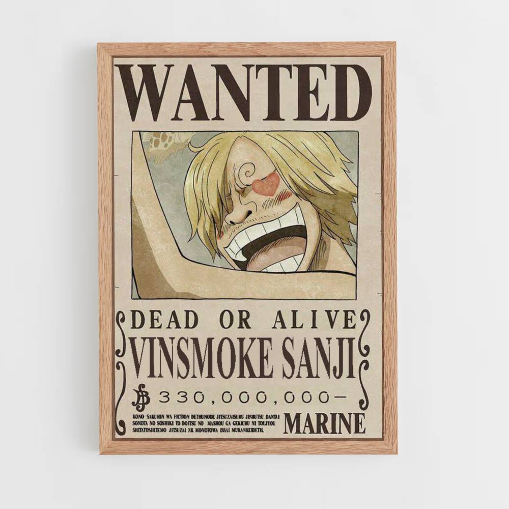 Affiche Vinsmoke Sanji