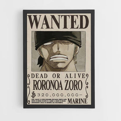 Affiche Zoro