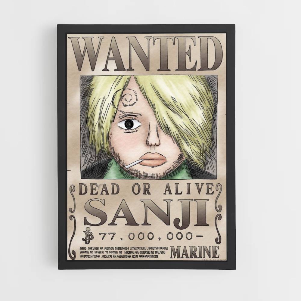 Affiche Sanji