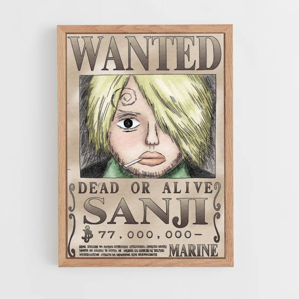 Affiche Sanji