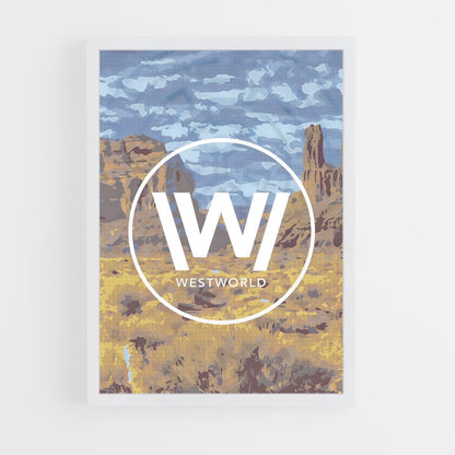 westworld-9 cadre Blanc