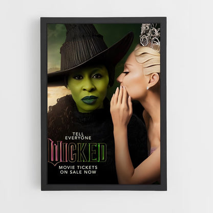 wicked-2 cadre Noir