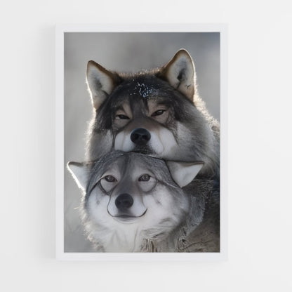 wolf-4 cadre Blanc