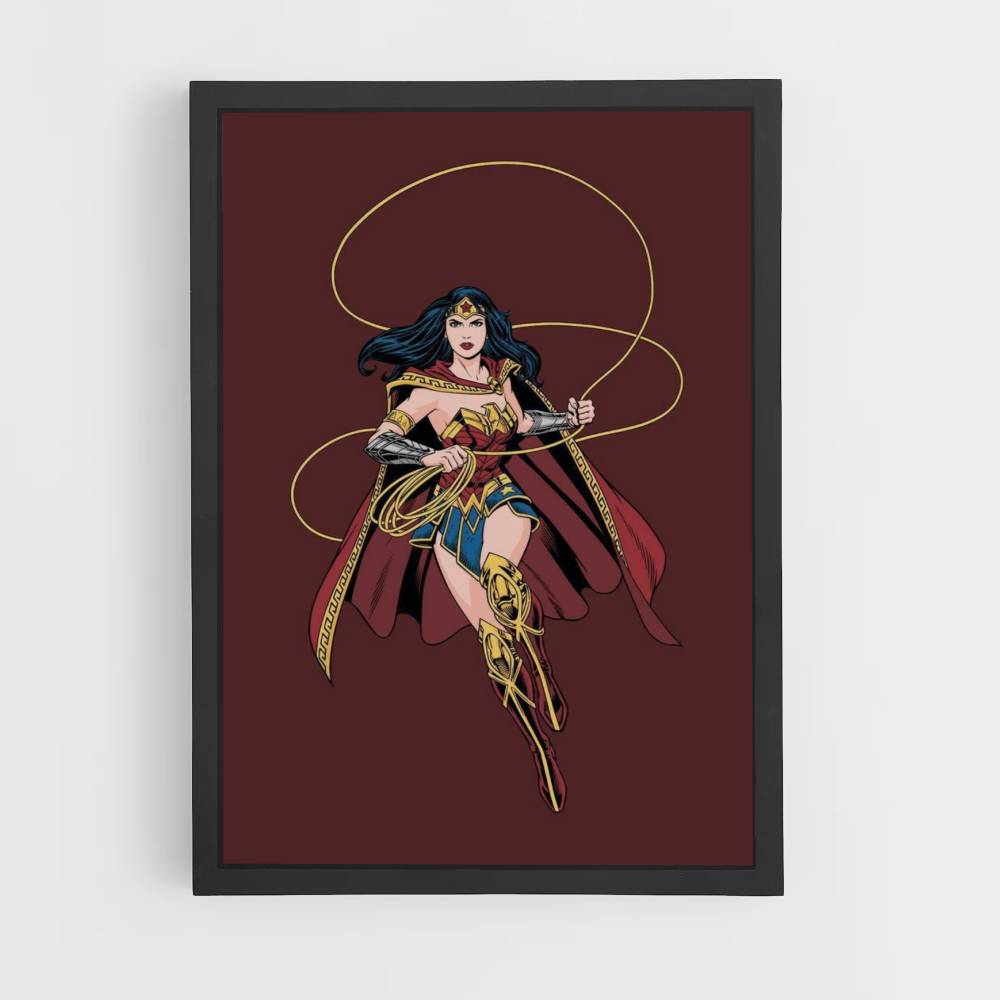 Poster Wonder Woman Rouge