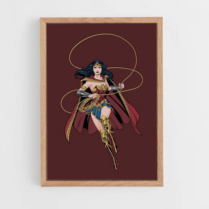 Poster Wonder Woman Rouge