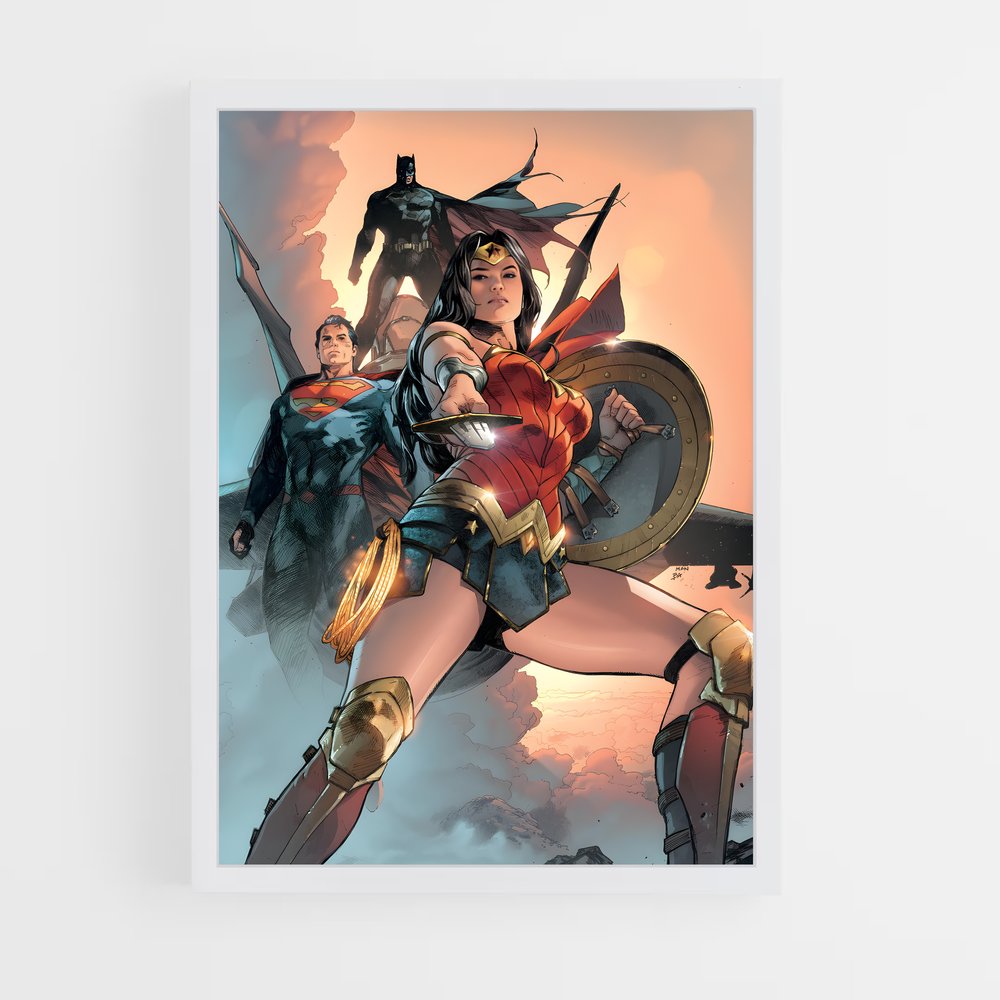 wonder-woman-2 cadre Blanc
