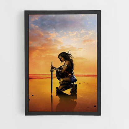 Poster Wonder Woman Épée