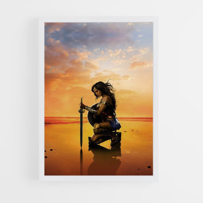 Poster Wonder Woman Épée