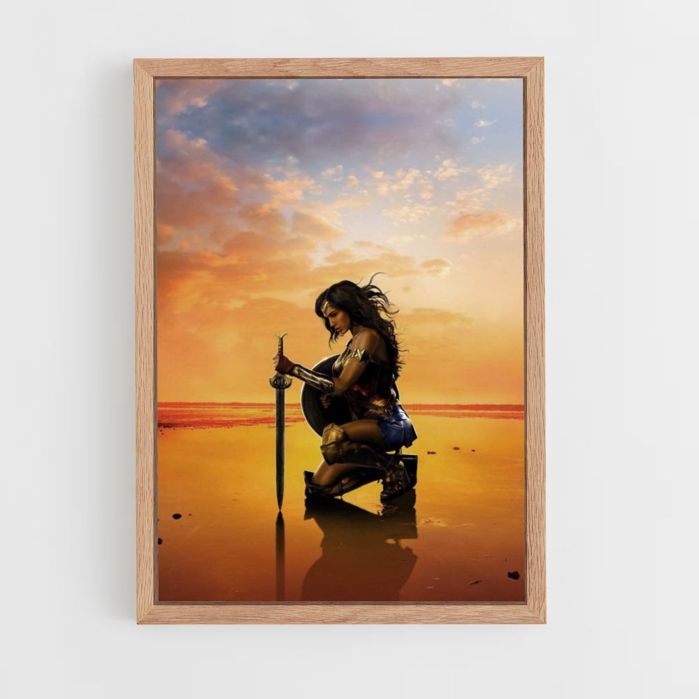 Poster Wonder Woman Épée