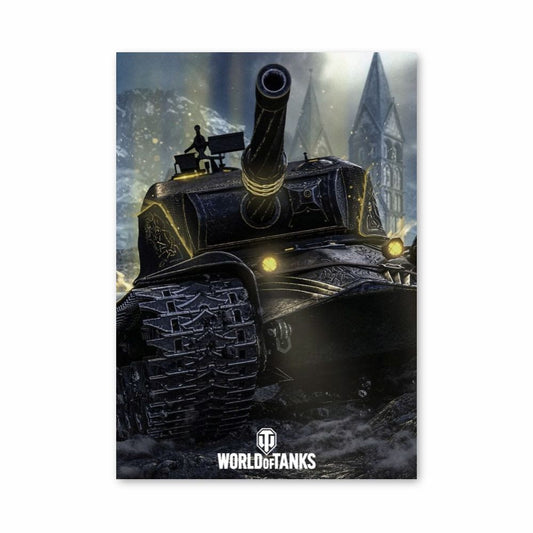 Poster World of Tanks Néon