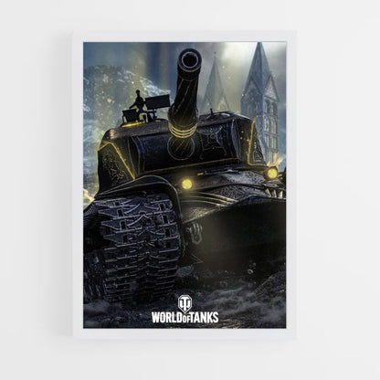 Poster World of Tanks Néon