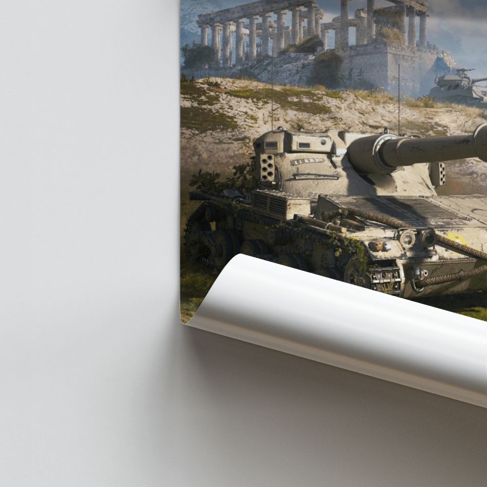 Poster Bataille Tank