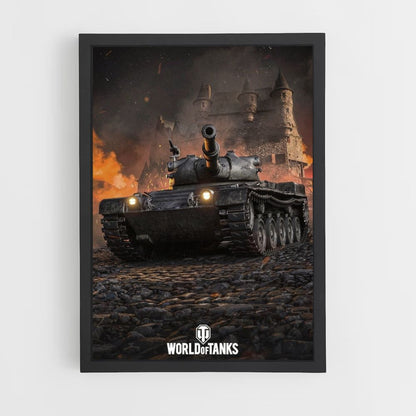 Poster Tank Feu