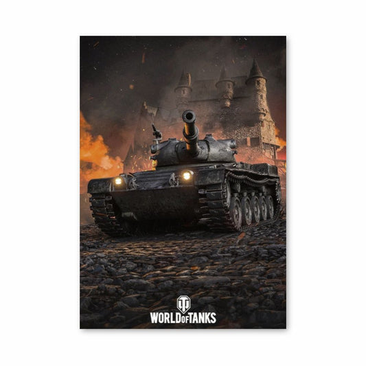 Poster Tank Feu