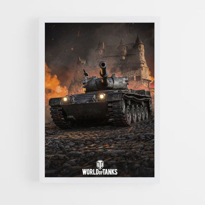 Poster Tank Feu